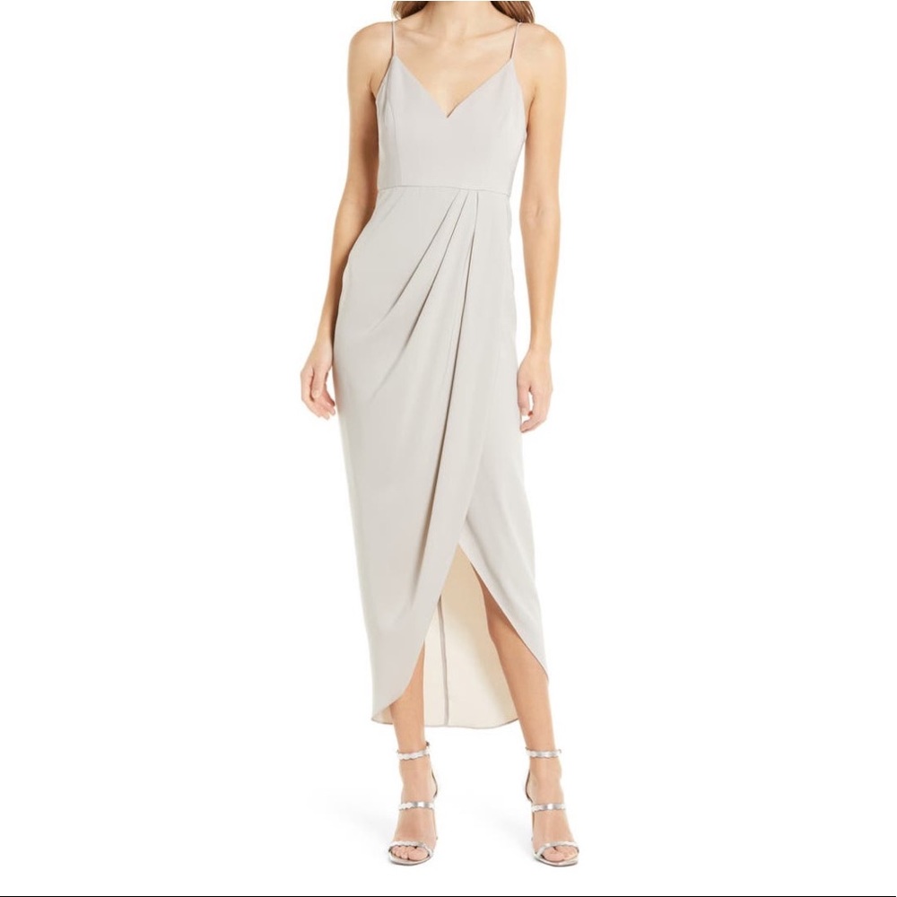 LIKE NEW Shona Joy Core Cocktail Dress, Oyster, US 8